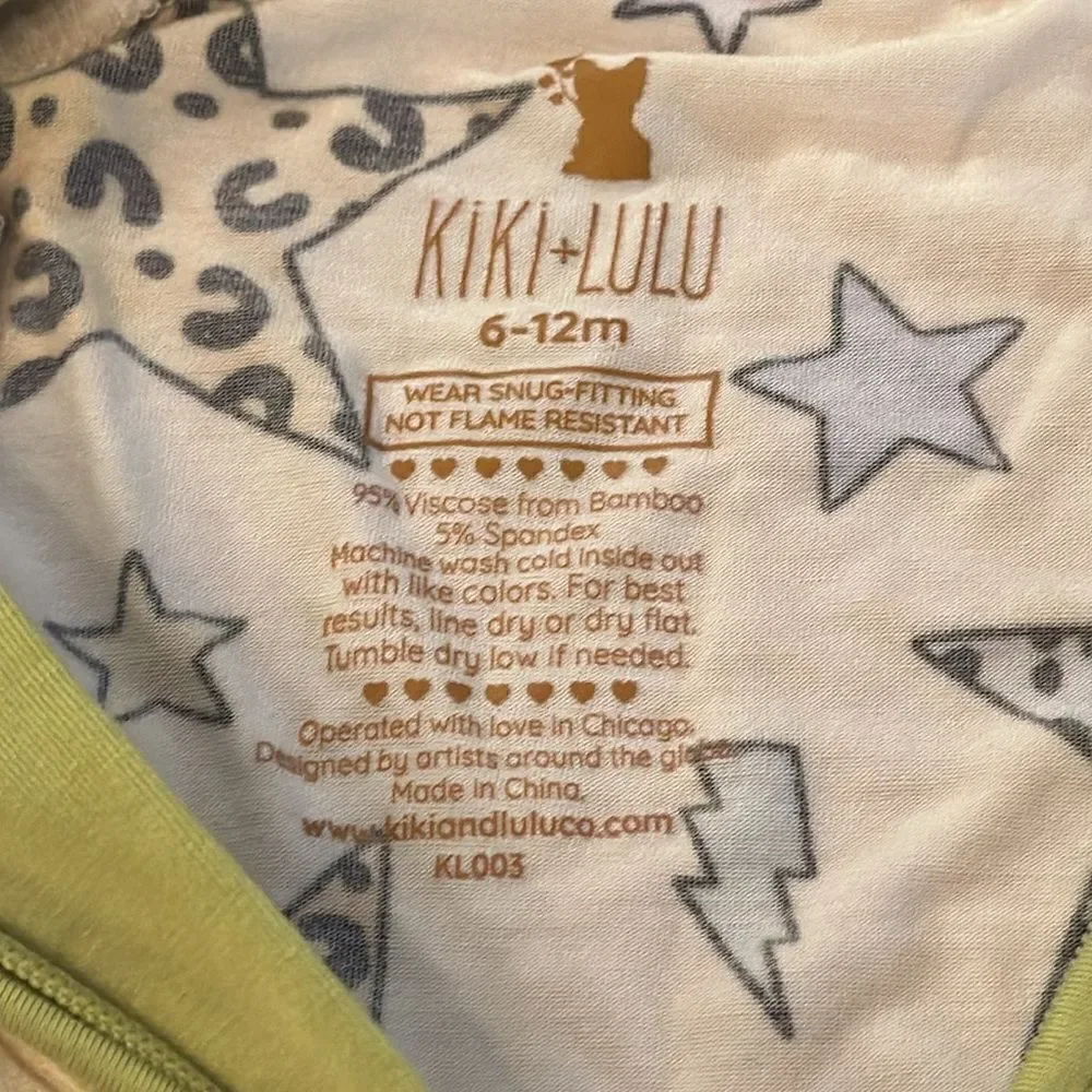 KIKI + LULU Struck By Mama's Love Convertible Bamboo Footies